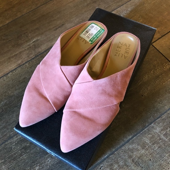 Naturalizer Shoes - NWT Naturalizer Pink Suede Flats